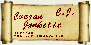 Cvejan Jankelić vizit kartica